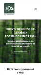 Mobile Screenshot of hdsenv.com